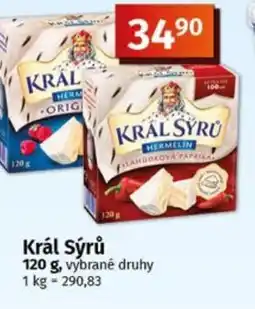 Coop Král Sýrů nabídka