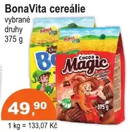 COOP DISKONT BonaVita cereálie nabídka