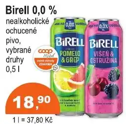 COOP DISKONT Birell 0,0 % nabídka