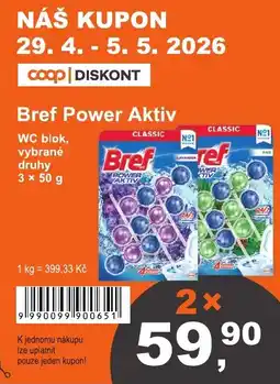 COOP DISKONT Bref Power Aktiv nabídka