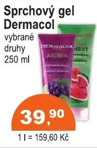COOP DISKONT Sprchový gel Dermacol nabídka