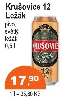 COOP DISKONT Krušovice 12 Ležák nabídka