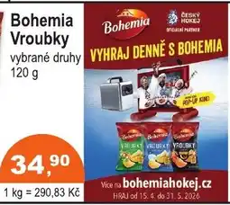 COOP DISKONT Bohemia Vroubky nabídka