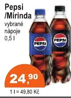 COOP DISKONT Pepsi /Mirinda nabídka