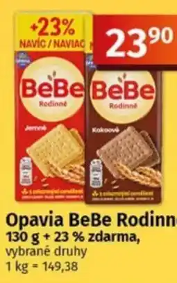 Coop Opavia BeBe Rodinné nabídka