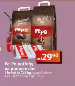 Coop Pe-Po potřeby na podpalování nabídka