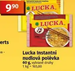Coop Lucka Instantní nudlová polévka nabídka