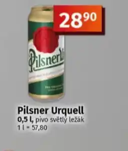 Coop Pilsner Urquell nabídka