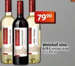 Coop Weinhof víno nabídka