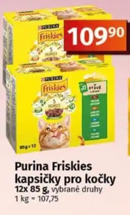 Coop Purina Friskies kapsičky pro kočky nabídka