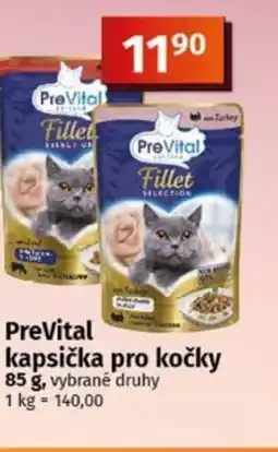 Coop PreVital kapsička pro kočky nabídka