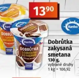 Coop Ranko Dobrůtka zakysaná smetana nabídka