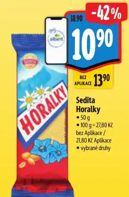 Albert Sedita Horalky nabídka