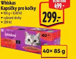 Albert Whiskas Kapsičky pro kočky nabídka