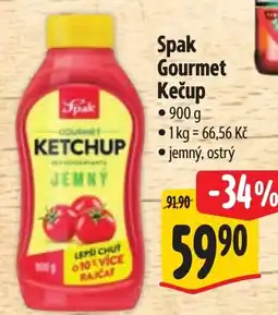 Albert Spak Gourmet Kečup nabídka