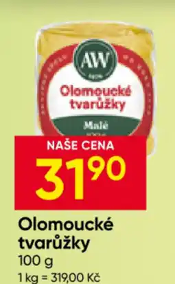 Hruška Olomoucké tvarůžky nabídka