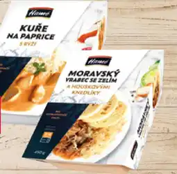 Hruška Hotové jídlo nabídka