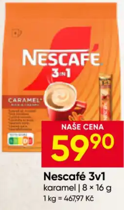 Hruška Nescafé 3v1 karamel nabídka