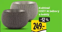 Albert Květináč COZY M béžový a hnědý nabídka