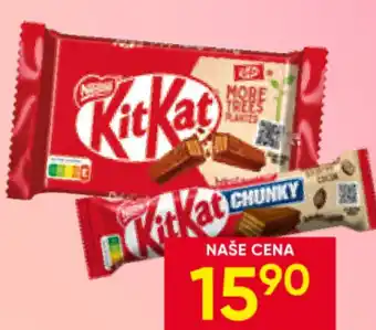 Hruška KitKat nabídka