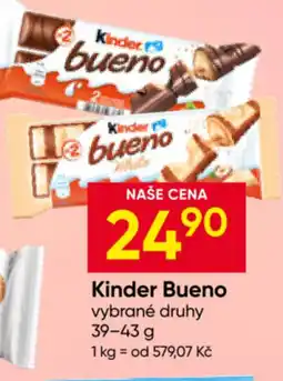 Hruška Kinder Bueno nabídka