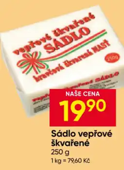 Hruška Sádlo vepřové škvařené nabídka