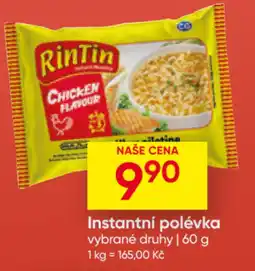 Hruška RinTin Instantní polévka nabídka