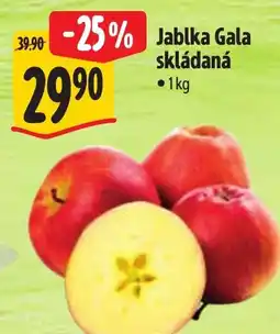 Albert Jablka Gala skládaná nabídka