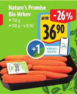 Albert Nature's Promise Bio Mrkev nabídka