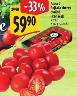 Albert Albert Rajčata cherry oválná Hranáček nabídka