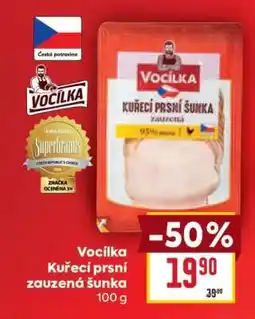 Billa Vocílka Kuřecí prsní zauzená šunka nabídka