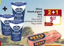Billa Olma Klasik jogurt bílý nabídka