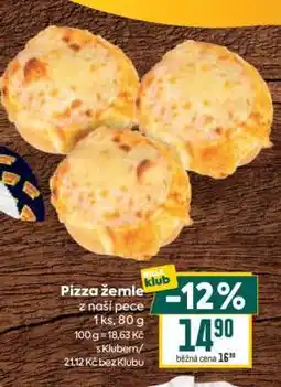 Billa Pizza žemle nabídka