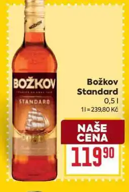 Billa BOŽKOV STANDARD nabídka