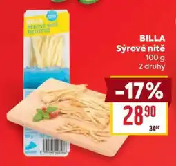 Billa BILLA Sýrové nitě nabídka