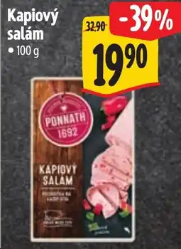 Albert Kapiový salám nabídka