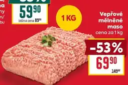 Billa Vepřové mleté maso nabídka