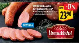 Albert PREMIUM Klobása nabídka