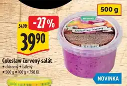 Albert Coleslaw červený salát nabídka