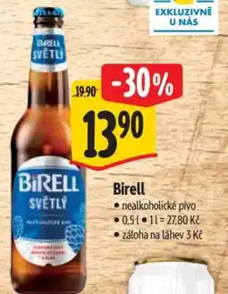 Albert Birell světlý nabídka