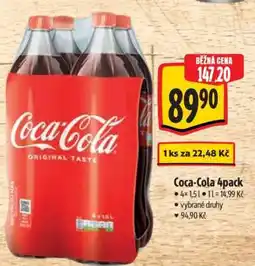 Albert Coca-Cola 4pack nabídka