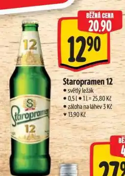 Albert Staropramen 12 nabídka