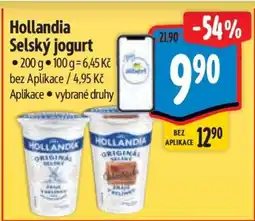 Albert Hollandia Selský jogurt nabídka