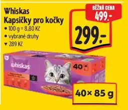 Albert Whiskas kapsičky pro kočky nabídka
