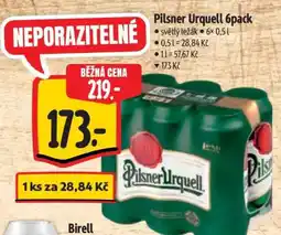 Albert Pilsner Urquell 6pack nabídka
