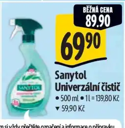 Albert Sanytol univerzální čistič nabídka