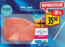 Albert Tuňák steak nabídka