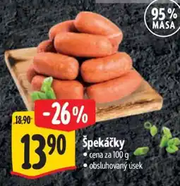 Albert ŠPEKÁČKY nabídka