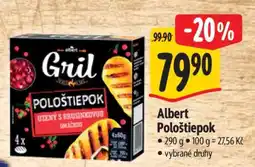 Albert Albert Pološtiepok nabídka