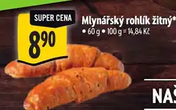 Albert Mlynářský rohlík žitný nabídka